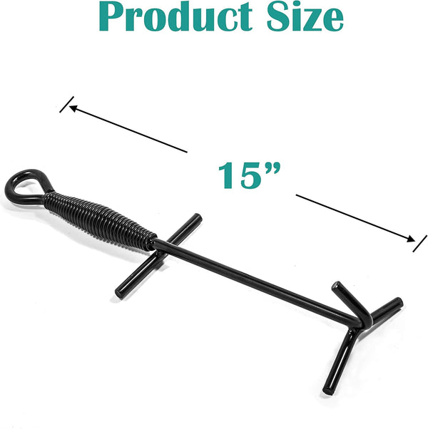 Camp Cast Iron Dutch Oven Lid Lifter and Folding Finish Camp Dutch Oven Lid Stand Can Be Used as Trivet, Lifter and Skillet Holder2