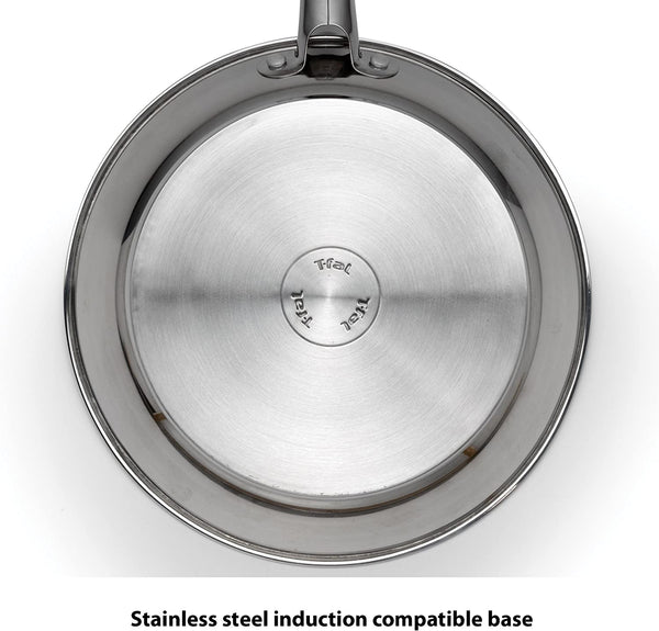 Performa Stainless Steel Cookware Set 12 Piece Induction Oven Broiler Safe 500F Pots and Pans, Dishwasher Safe Silver3
