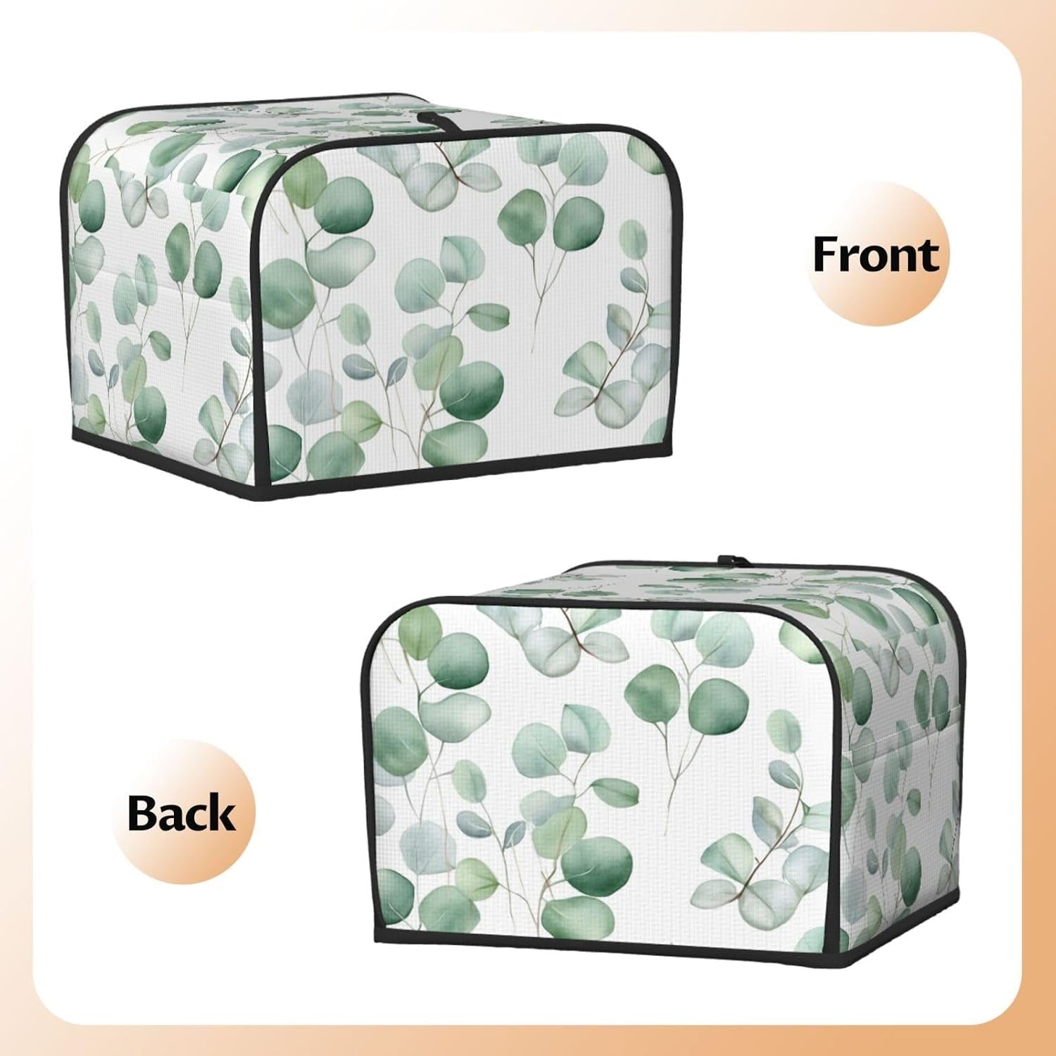 toaster-cover-4-slice-green-eucalyptus-leaves-toaster-cover-waterproof-kitchen-small-appliance-covers-microwave-oven-dust-proof-bread-cover-women-gift
