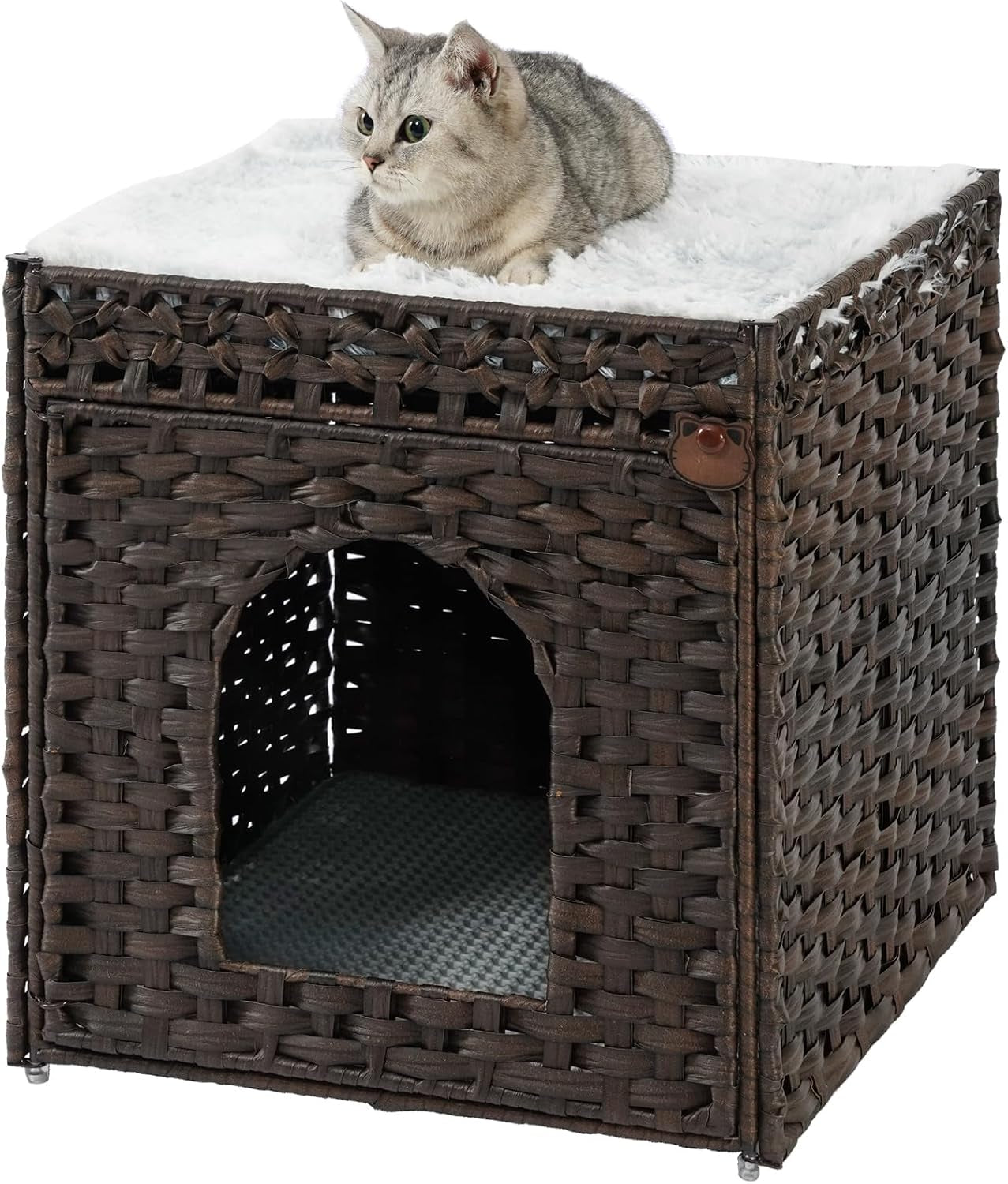 setvson-cat-litter-box-enclosure-furniture-hidden-litter-box-with-mat-and-fence-handwoven-rattan-cat-house-with-two-s-shaped-hooks-for-living-room-bedroom-18-5-x-20-5-x-19-1-inches-natural