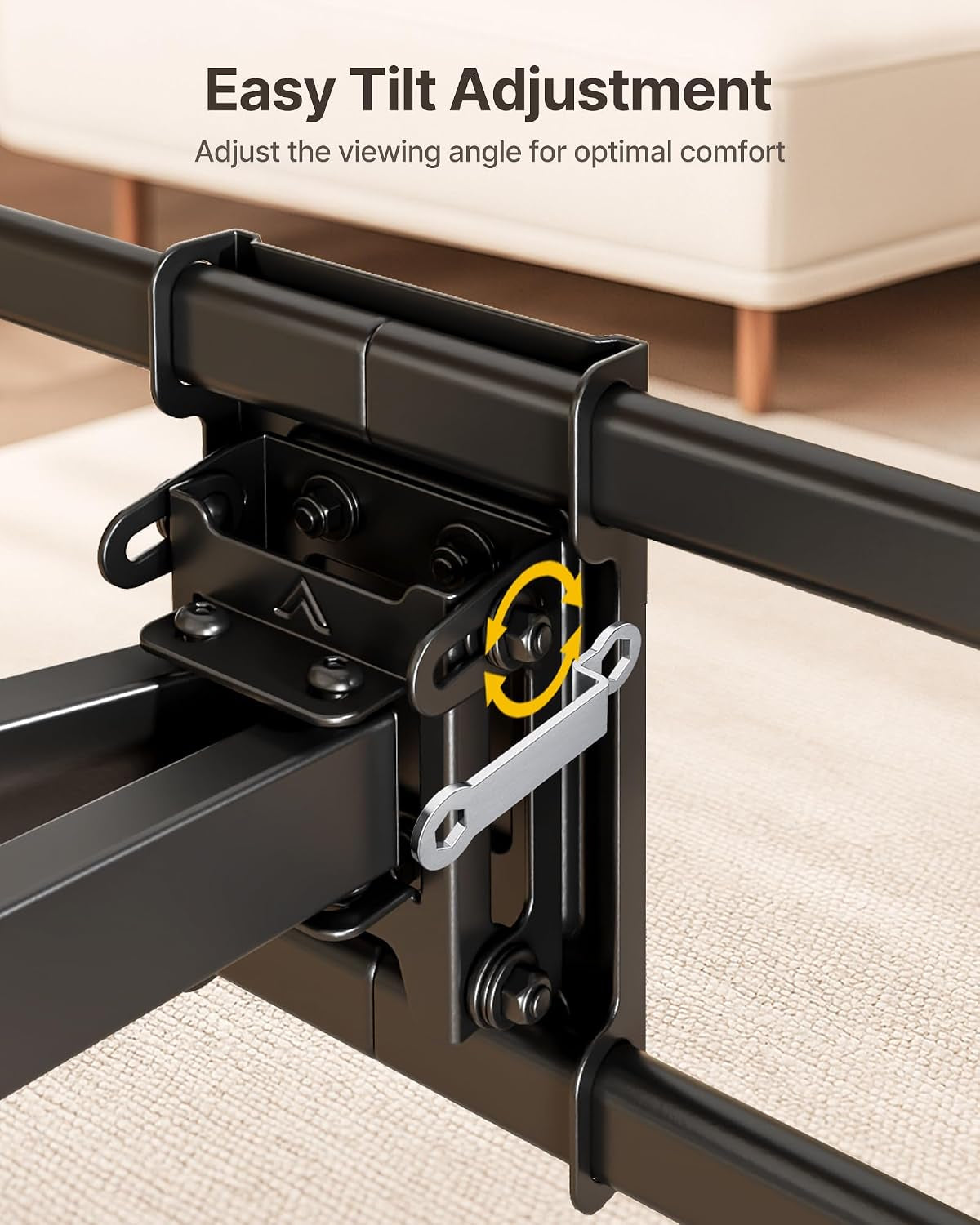 heavy-duty-full-motion-tv-wall-mount-for-37-90-inch-tvs-up-to-165-lb-dual-articulating-arms-extend-16-6-in-smooth-tilt-and-swivel-4x-load-tested-max-vesa-600x400-mm-12-16-in-wood-studs