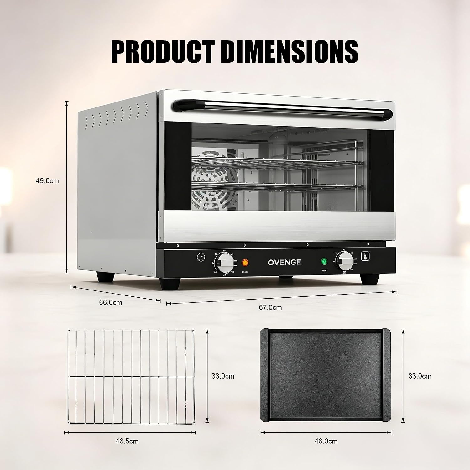 commercial-countertop-convection-oven-43qt-47l-110v-120v-360-hot-air-circulation-for-even-heating-precise-thermostat-120-min-auto-shutoff-timer-double-layer-glass-door-4-racks