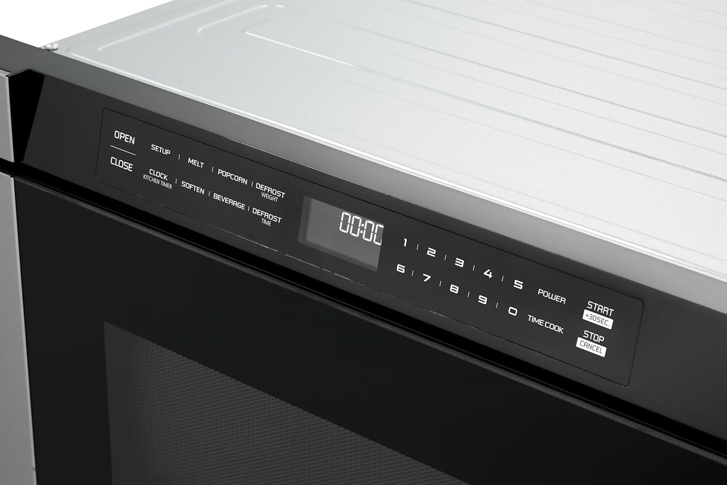 23-5-inch-built-in-drawer-microwave-oven-1-1-cu-ft-touchscreen-control-stainless-steel-flat-bed-design-electric-drawer-open