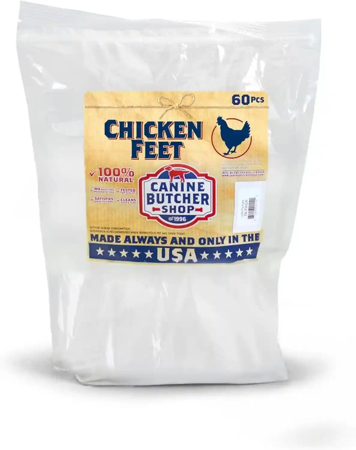 chicken-feet-dog-treats-raised-made-in-usa-30-pack-dehydrated-chicken-feet-all-natural-dog-chews-dog-snacks-crunchy-texture-naturally-dehydrated-rich-in-glucosamine-supports-joint-health-made-in-the-usa
