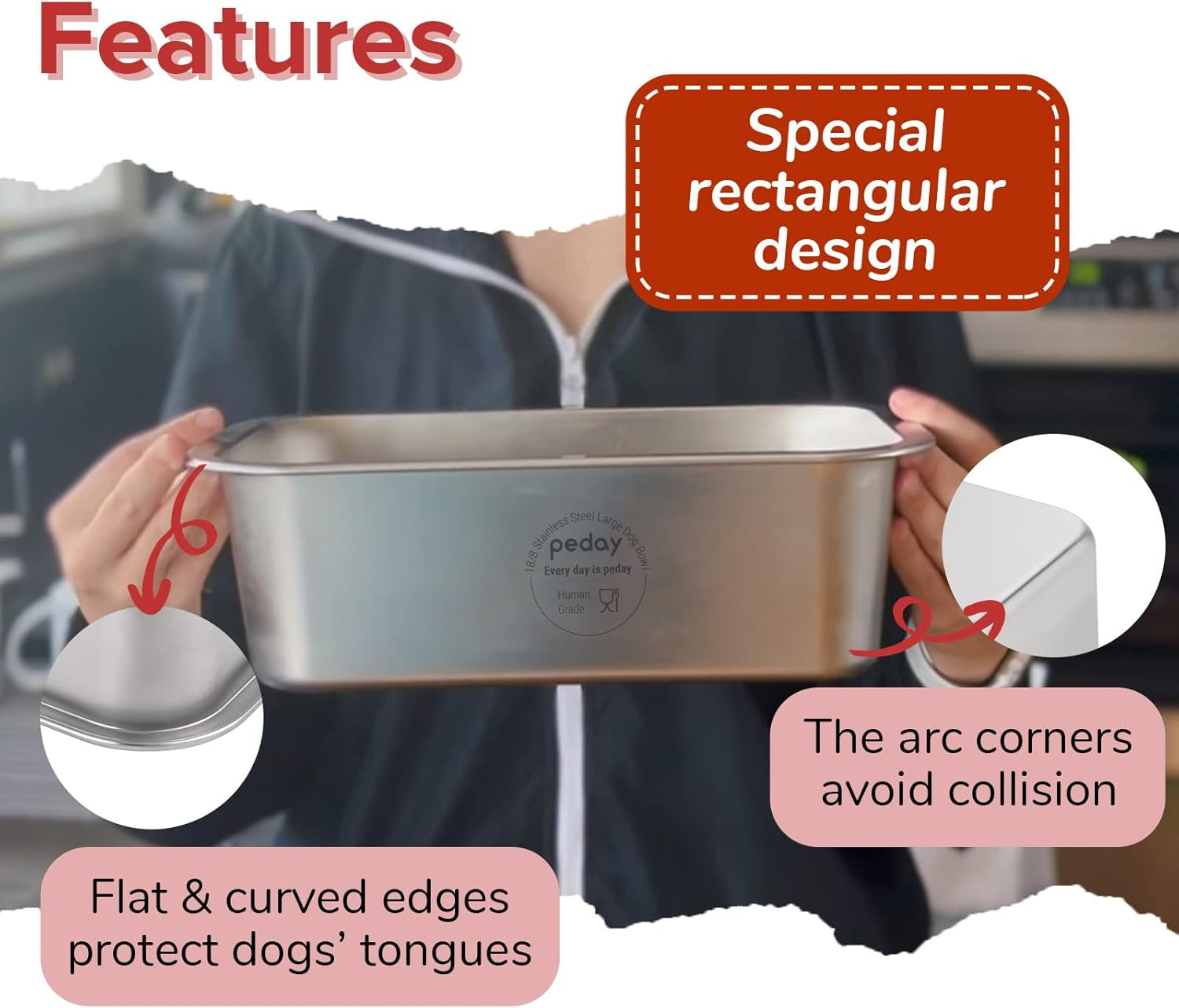 peday-1-2-gallon-large-dog-water-bowl-18-8-human-grade-stainless-steel-silver-classic