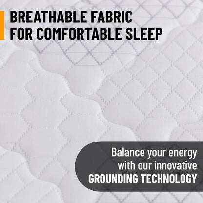 9" Hybrid Twin Mattress - Firm - Made in USA - Individually Pocketed Coils & Certipur-Us Foam - Fiberglass-Free - Bed in a Box5