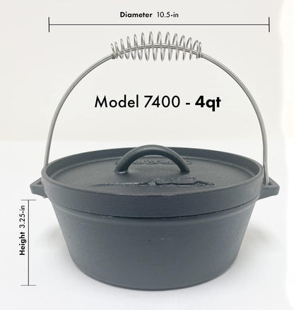 7400 4-Quart Cast Iron Dutch Oven3