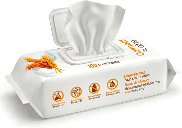 Best Pet Supplies Cleaning Dog Wipes - Hydrating Aloe, 100 Count | Unscented, Large 8X9" Pet Wipes, Vitamin E, Puppy & Cat Safe, Gentle Grooming, Resealable Pouch Prevents Drying10