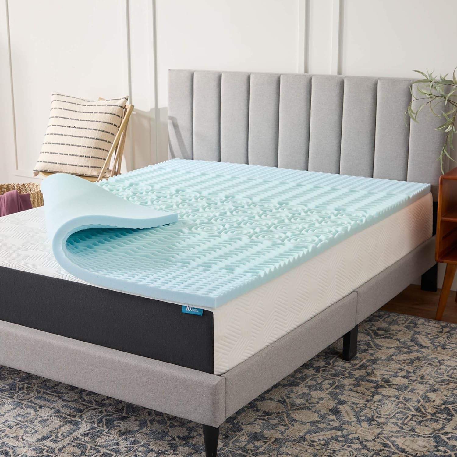 2-inch-gel-memory-foam-mattress-topper-twin-xl-size-5-zones-cooling-gel-infusion-certipur-certified-foam