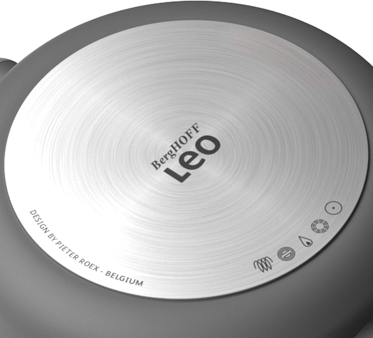leo-cast-aluminum-wok-12-5-inch-6-2-qt-nonstick-stir-fry-pan-induction-grey-wok-with-silicone-rim-glass-lid-stay-cool-handle-easy-straining-drain-hole-non-toxic-ferno-green-coating