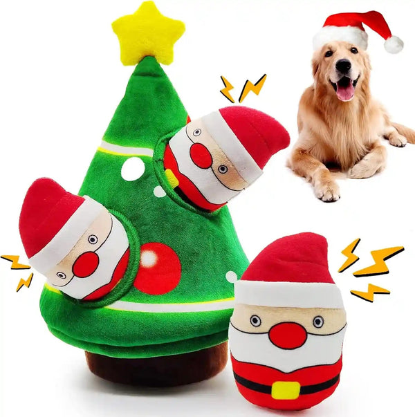 Lilfrd Dog Birthday Toy, Birthday Cake Toys for Puppy Gifts, Squeaky Plush Dog Toys7
