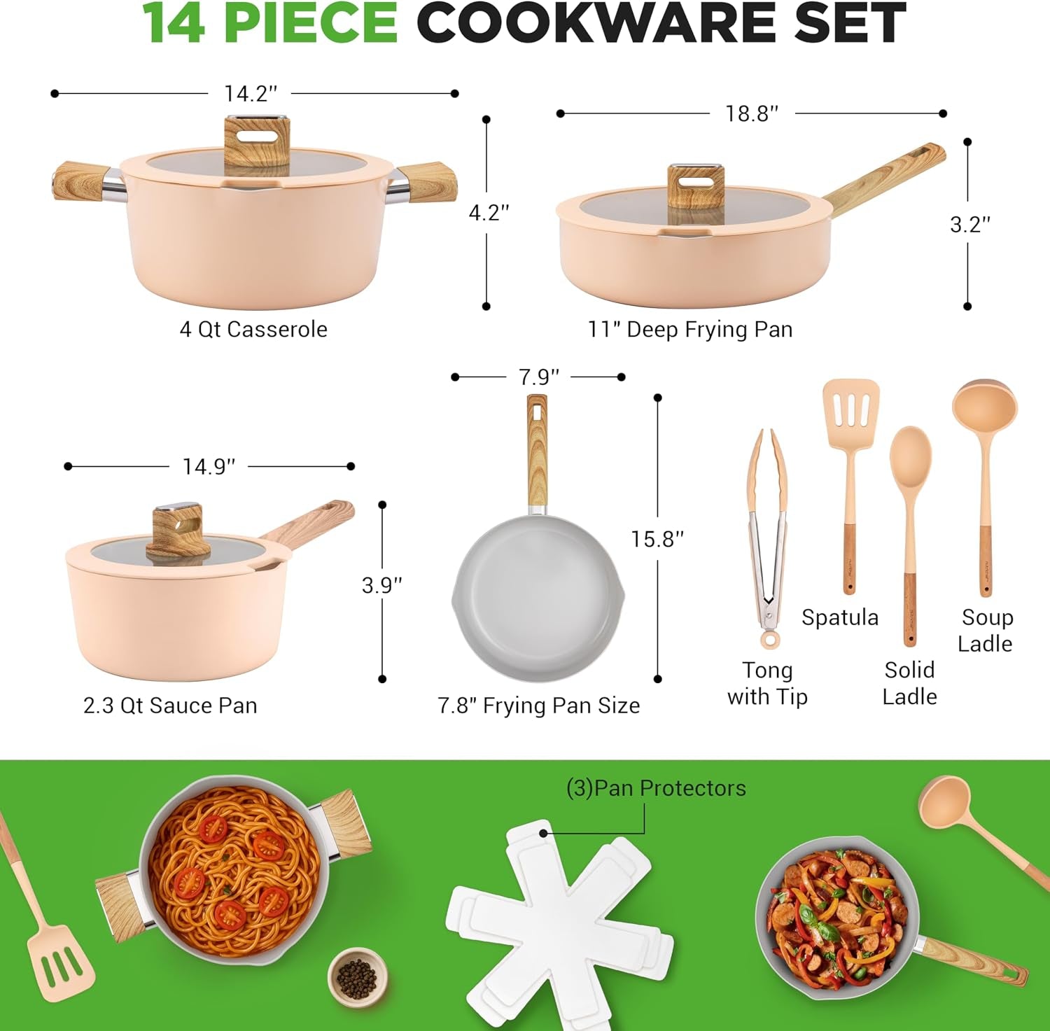 ceramic-cookware-set-with-cooking-utensils-14-piece-nonstick-cookware-set-with-glass-lids-compatible-with-all-cooktops-heat-resistant-handles-and-stylish-finish-pink