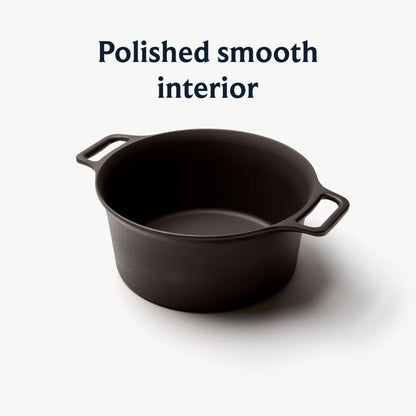 No. 10 Cast Iron Dutch Oven – 7 Quart, for Bread, Braises & Large-Batch Cooking, Pre-Seasoned, Made in USA3