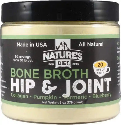 Nature'S Diet Pet Bone Broth Protein Powder with Pumpkin, Fish Oil and Turmeric (Beef, 16 Oz = 159 Servings)8