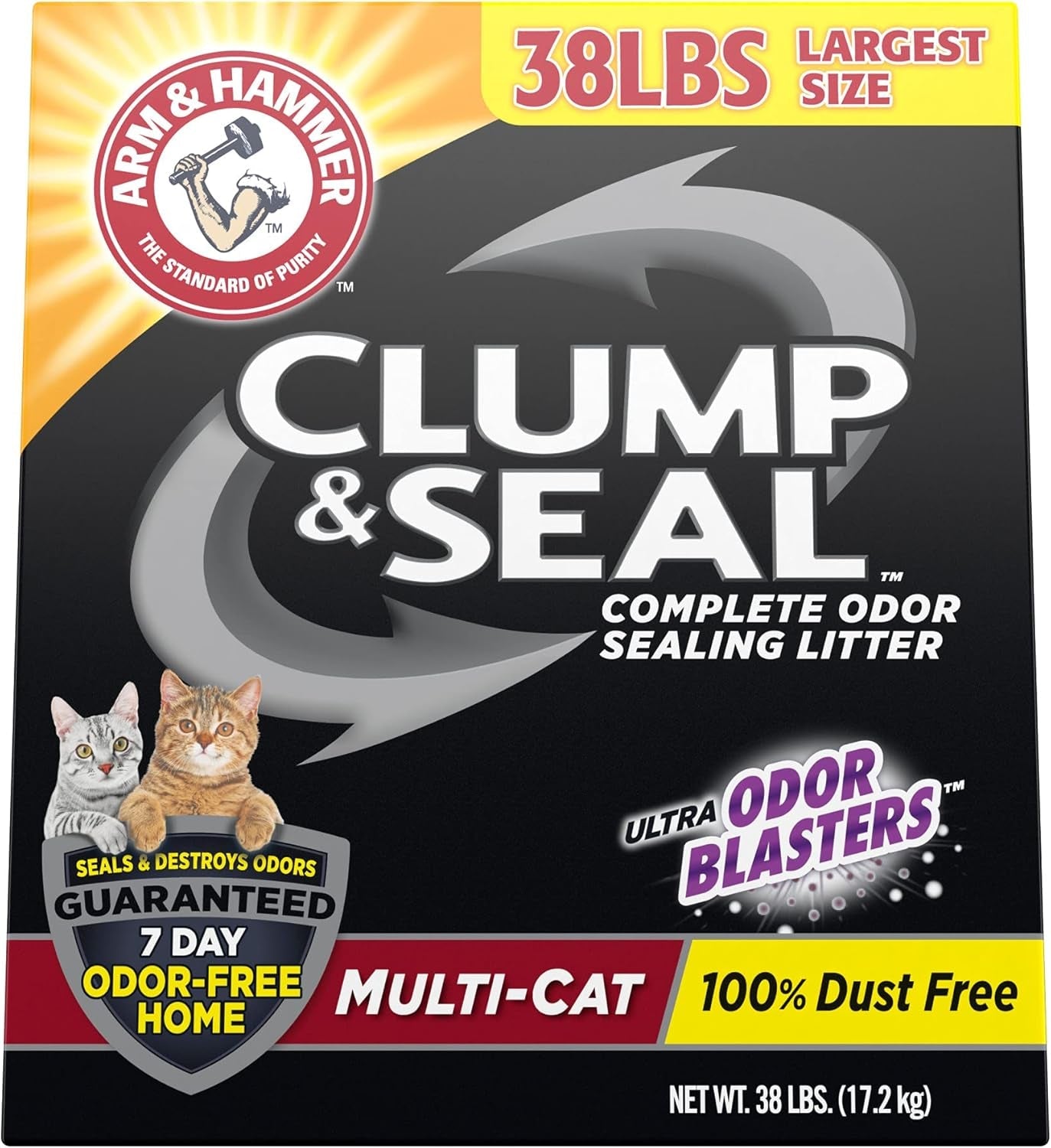 arm-hammer-clump-seal-litter-multi-cat-litter-38-lb