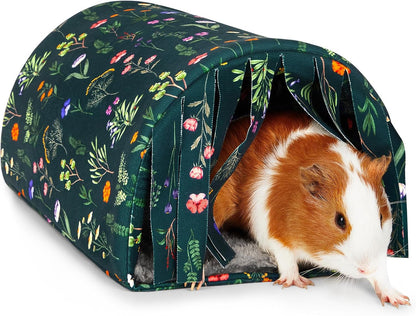 Unicorn Catcher Washable Guinea Pig Tunnel with Curtains for Small Animals | Cozy Small Pet Hideout Featuring Curtains for Privacy Ideal for Hamsters, Chinchillas and Bunnies to Rest and Play8