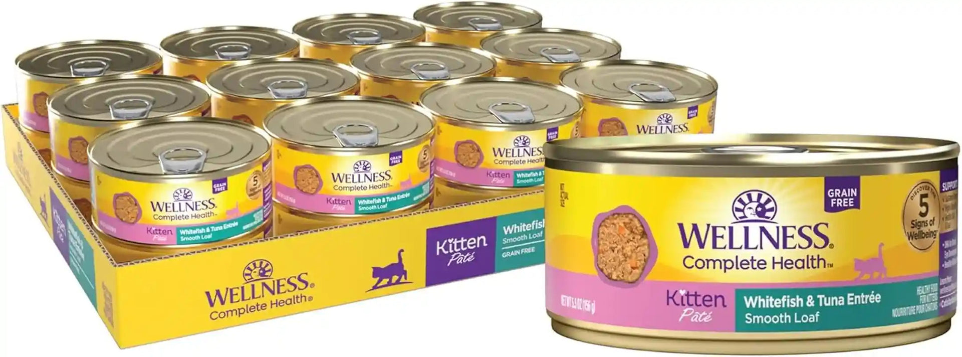 wellness-complete-health-pate-variety-pack-kitten-canned-wet-cat-food-natural-protein-rich-grain-free-whitefish-and-chicken-recipes-3-oz-pack-of-12-cans