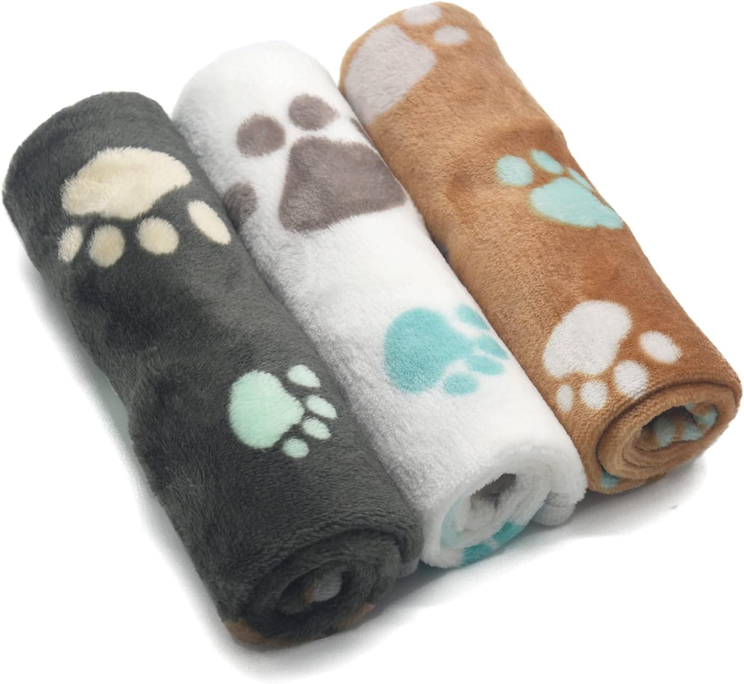 1-pack-3-puppy-blankets-super-soft-warm-sleep-mat-grey-cute-print-blanket-fluffy-fleece-pet-blanket-flannel-throw-dog-blankets-for-small-dogs-puppy-dogs-fluffy-cats-bone-small23x15