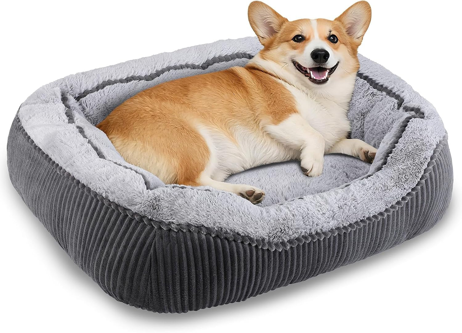 washable-dog-bed-for-small-medium-sized-dogs-rectangle-small-puppy-cat-dog-beds-orthopedic-pet-bed-soft-breathable-calming-pet-sofa-bed-anti-anxiety-with-anti-slip-buttom-s20x19x6