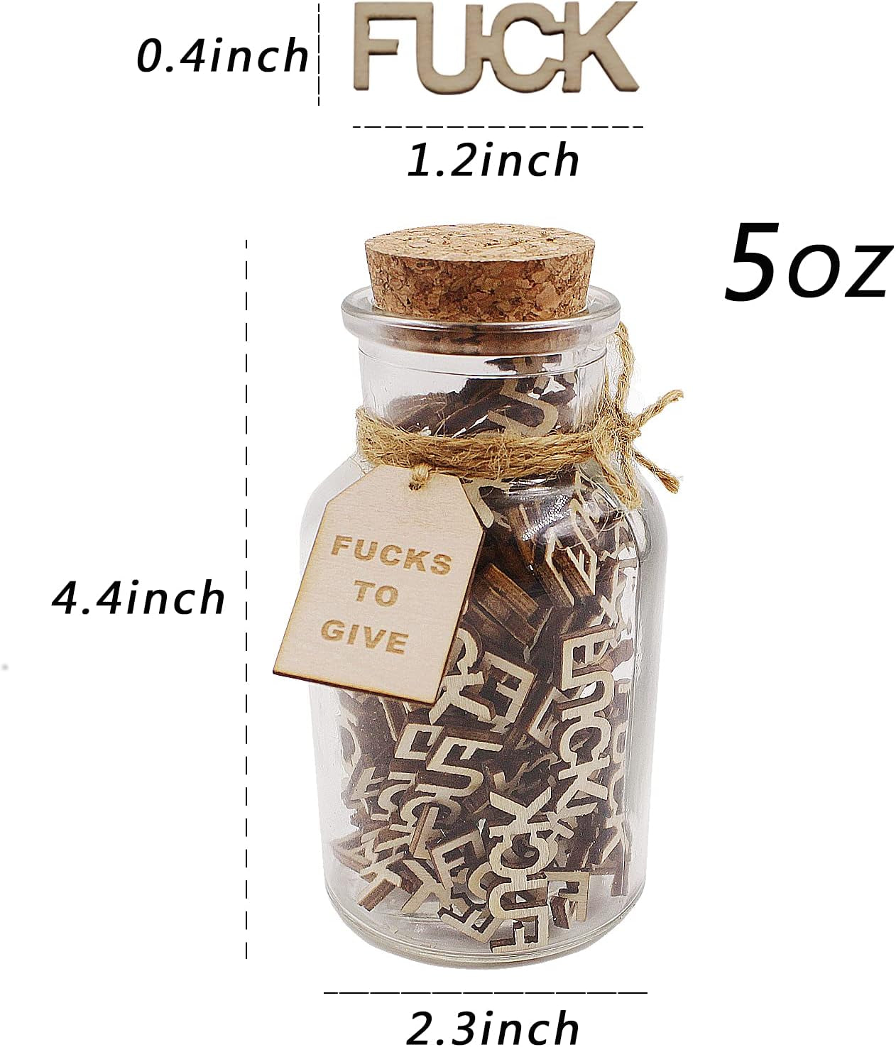 fuck-jar-5oz-gift-jar-fucks-to-give-fuck-wooden-cutout-letter-piece-bad-mood-vent-spoof-birthday-day-holiday-thanksgiving-christmas-gifts-to-friend-gag-funny-gift
