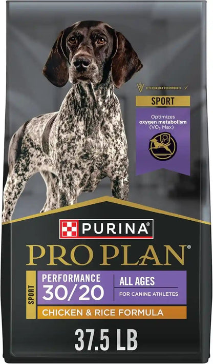 Purina Pro Plan Sport Performance 30/20 Chicken and Rice Formula High Protein Dog Food - 37.5 Lb. Bag1