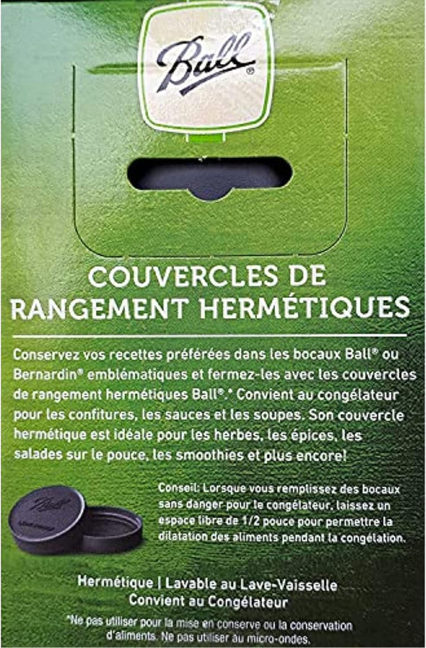 Mason Jar Leak-Proof Lids, Regular Mouth, 6-Count3