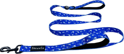 Shawnco Dream Walk Dog Leash- Premium, Nylon Pet Leash with Soft Neoprene Handle for Small, Medium and Large Dogs (ICY Lilac, M/L 6FT W/ 2 Handles)20