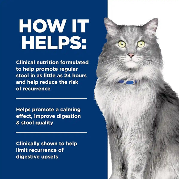 HILL'S PRESCRIPTION DIET GI Biome Stress Digestive/Fiber Care Dry Cat Food | #1 Veterinarian Recommended, Chicken Recipe, 8.5 Lb. Bag4