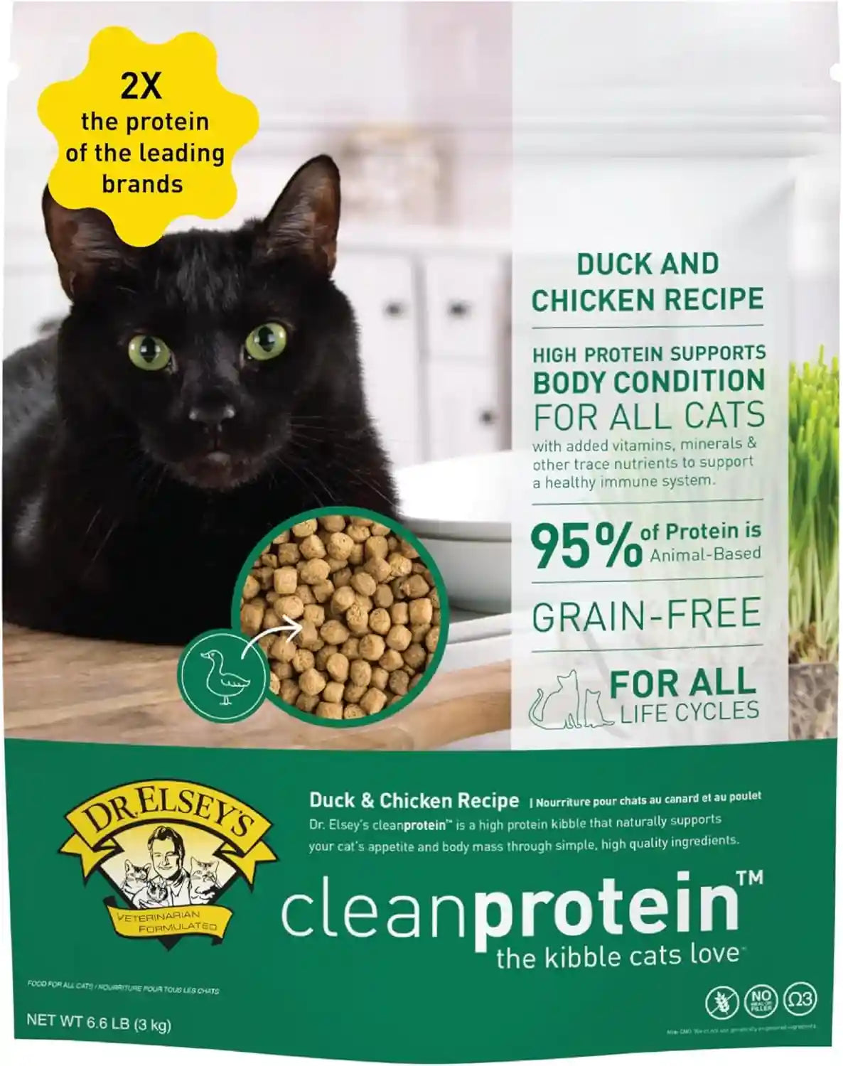 dr-elseys-cleanprotein-chicken-cat-kibble-2-lb-bag