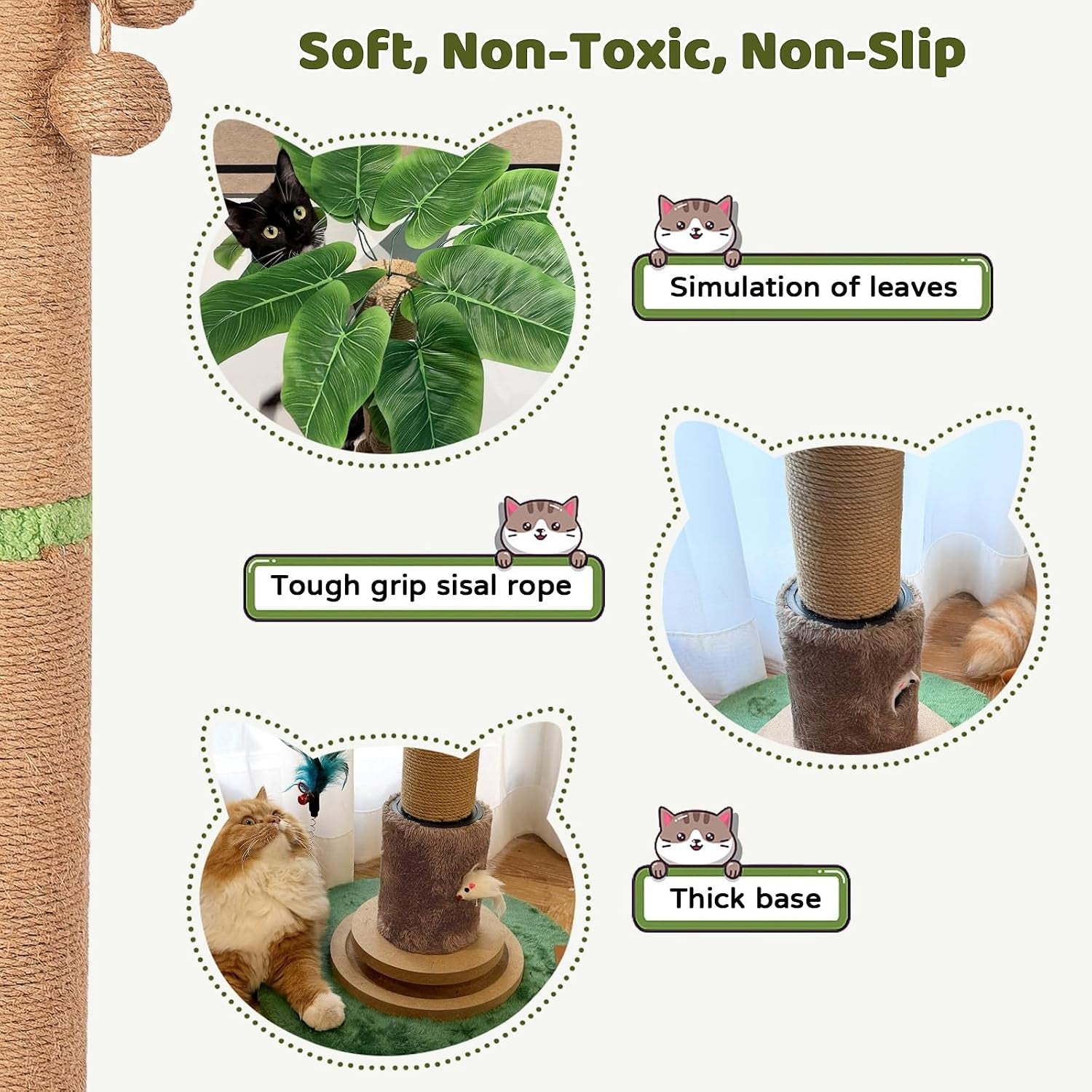 material-upgrade-famifit-50-8-plant-cat-scratching-post-tall-cat-tree-natural-sisal-rope-scratcher-with-solid-wood-ball-track-mouse-hole-interactive-design-for-indoor-cats-kittens