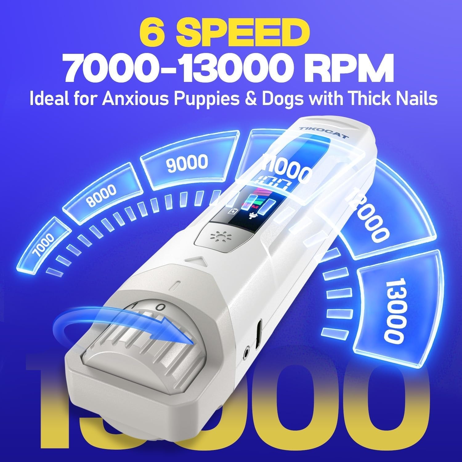 whisper-quiet-dog-nail-grinder-50-more-powerful-for-sensitive-dogs-cats-6-speed-pet-nail-trimmer-with-led-display-4-led-lights-3-grinding-bits-no-over-cutting-stress-free-grooming-for-all-pets
