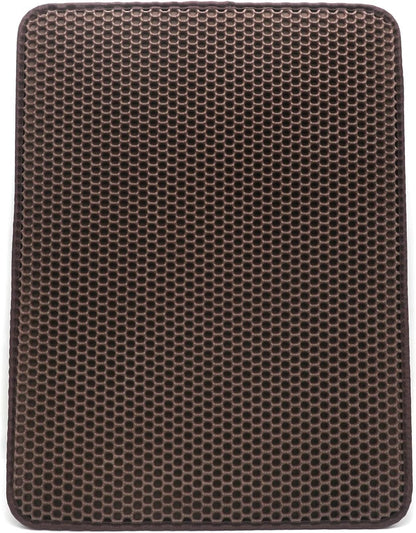 XKMT- Animal Pet Supplies Cats Litter & Housebreaking 75X58 Brown Cat Litter Mat Double Layer Pad Trapper Folding Pad EVA Foam Rubber7