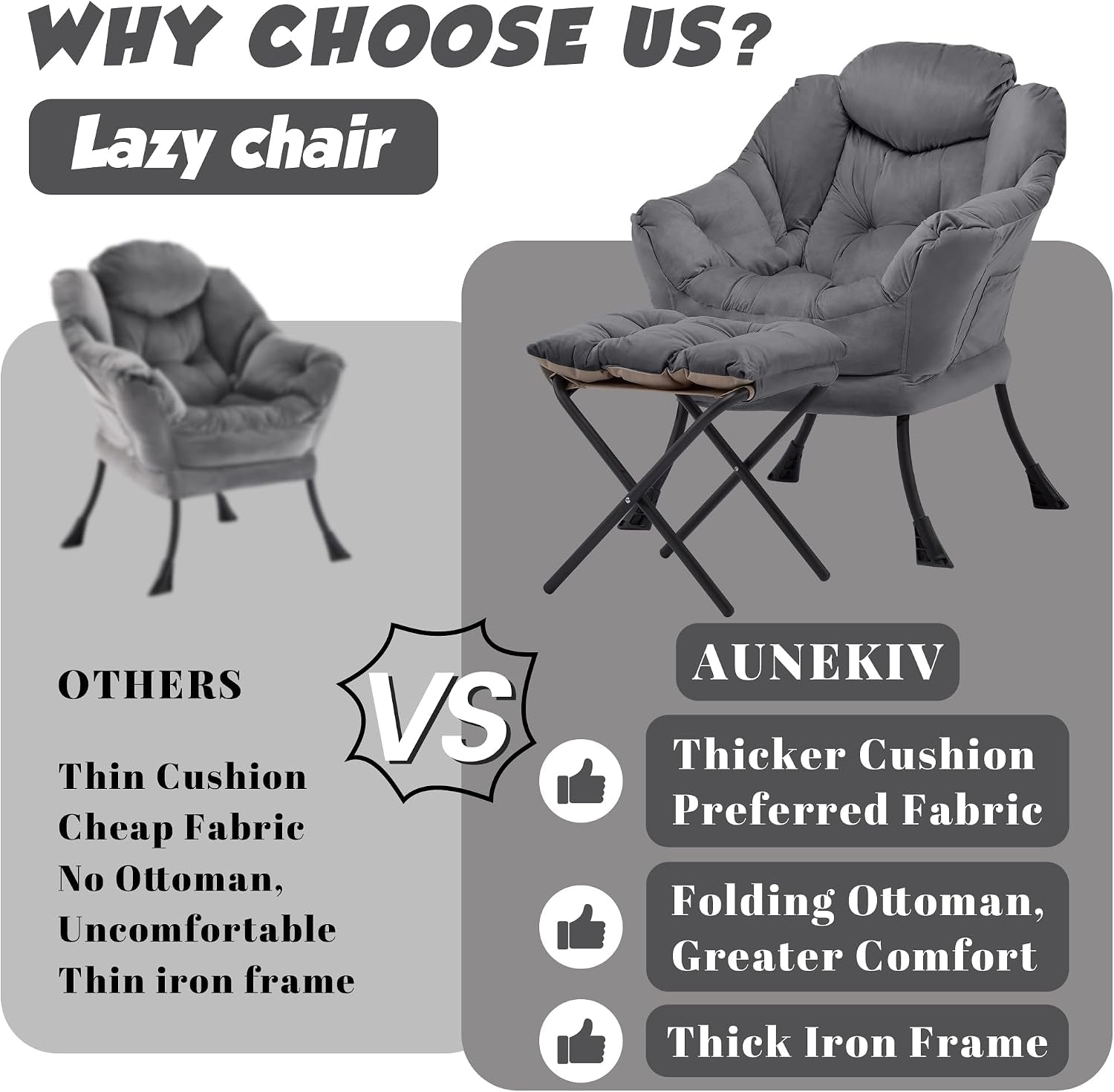 lazy-chair-with-ottoman-comfy-reading-chair-darkgrey-cushioned-seat-with-foldable-ottoman-and-side-pocket-lounge-chair-for-bedroom-living-room-dorm-and-small-spaces
