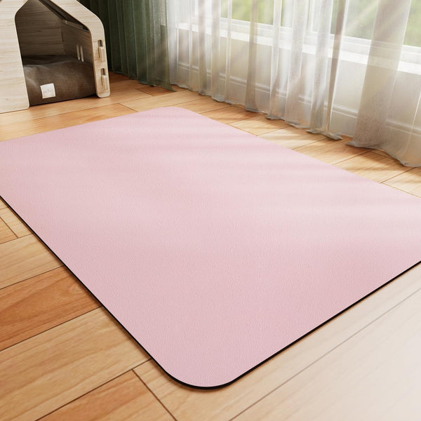Hotlive Dog Food Mat - Absorbent Cat Mat for Food and Water, No Stains Pet Feeding Bowl Mat, Easy to Clean Pet Placemats, Quick Dry Dog Water Dispenser Mat for Messy Drinkers | Dark Grey 12"X 19"19