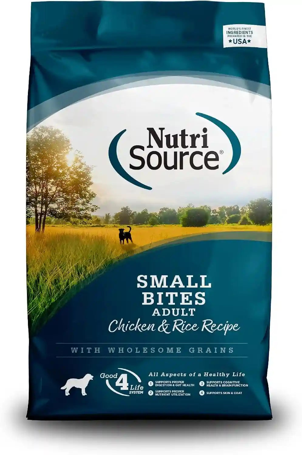 nutrisource-adult-dry-dog-food-chicken-rice-26-lb-probiotic-prebiotic-digestive-support-healthy-skin-coat-no-corn-wheat-or-soy