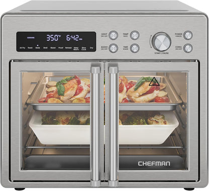 Digital French Door Air Fryer Oven1