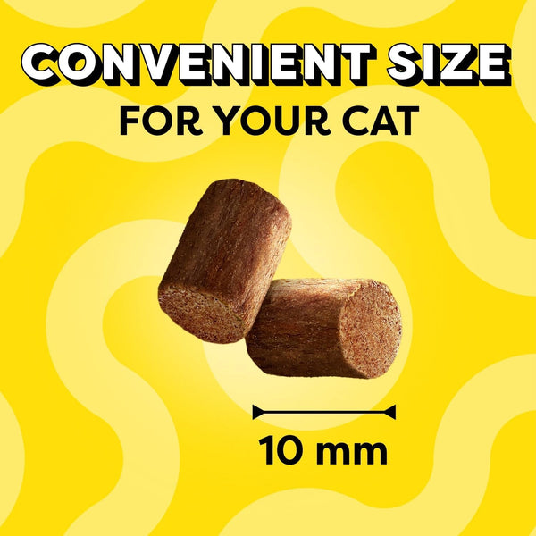 Temptations Meaty Bites Savory and Soft Cat Treats, Chicken Flavor, 4.12 Oz | Real Meat, High Protein, under 2 Calories per Treat, Resealable Stay-Fresh Pouch, Use as Snack or Food Topper8