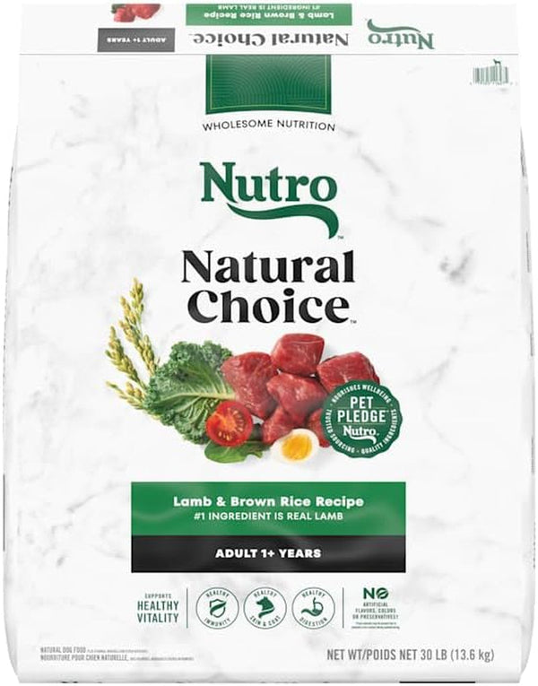 Nutro Natural Choice Adult Dry Dog Food, Chicken & Brown Rice Recipe, 30 Lb | Non-Gmo, Real Chicken #1 Ingredient, No Corn, Wheat, Soy or Chicken By-Product Meal, Supports Skin & Coat/Digestion/Immunity15
