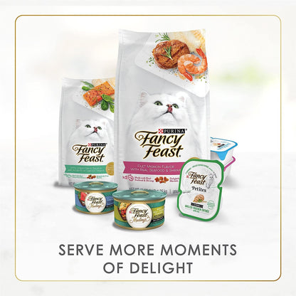 Purina Fancy Feast Tender Chicken and Liver Feast Classic Grain Free Wet Cat Food Pate - (Pack of 24) 3 Oz. Cans6