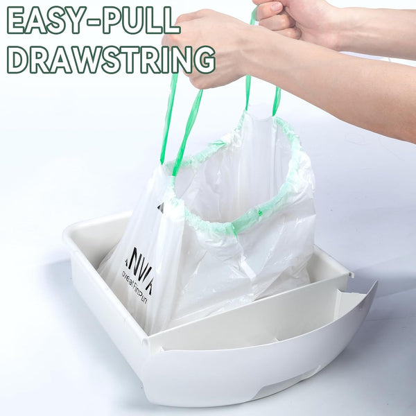 ANWA 40 Count Cat Litter Box Liners for Automatic Cat Litter Box and Litter Box Robot 4/5, Heavy-Duty, Extra Thick5