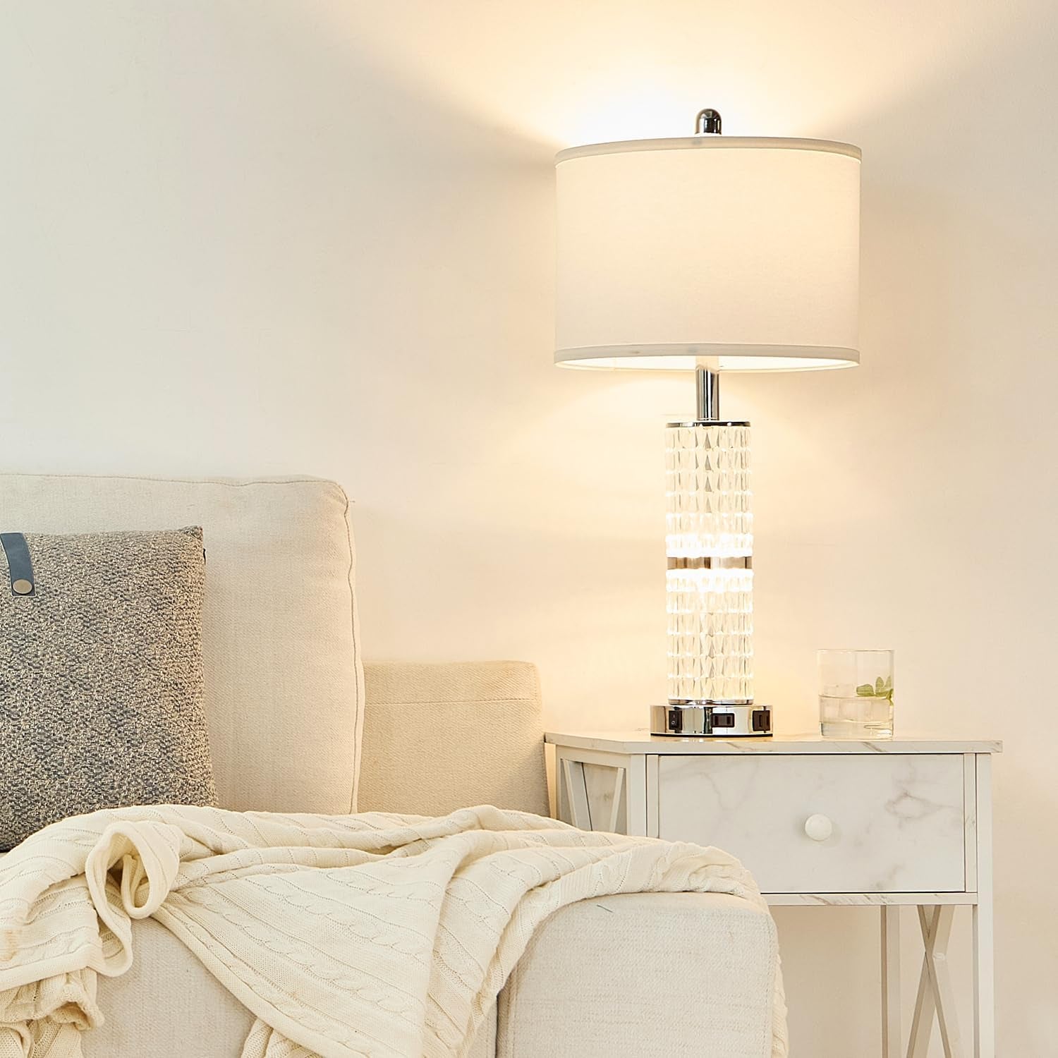 crystal-table-lamps-bedside-for-living-room-bedroom-with-usb-ports-3-way-dimmable-touch-control-night-light-for-nightstand-bedside-lamp-ac-outlets-white-fabric-shade-27in-morden-lamp