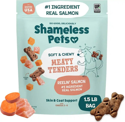 Shameless Pets Soft Dog Treats – Bacon Me Crazy Meaty Tenders, Soft & Chewy Treats for Dogs, Real Bacon 1St Ingredient, Grain Free, Healthy Treats for Small, Medium & Large Dogs, 8Oz17