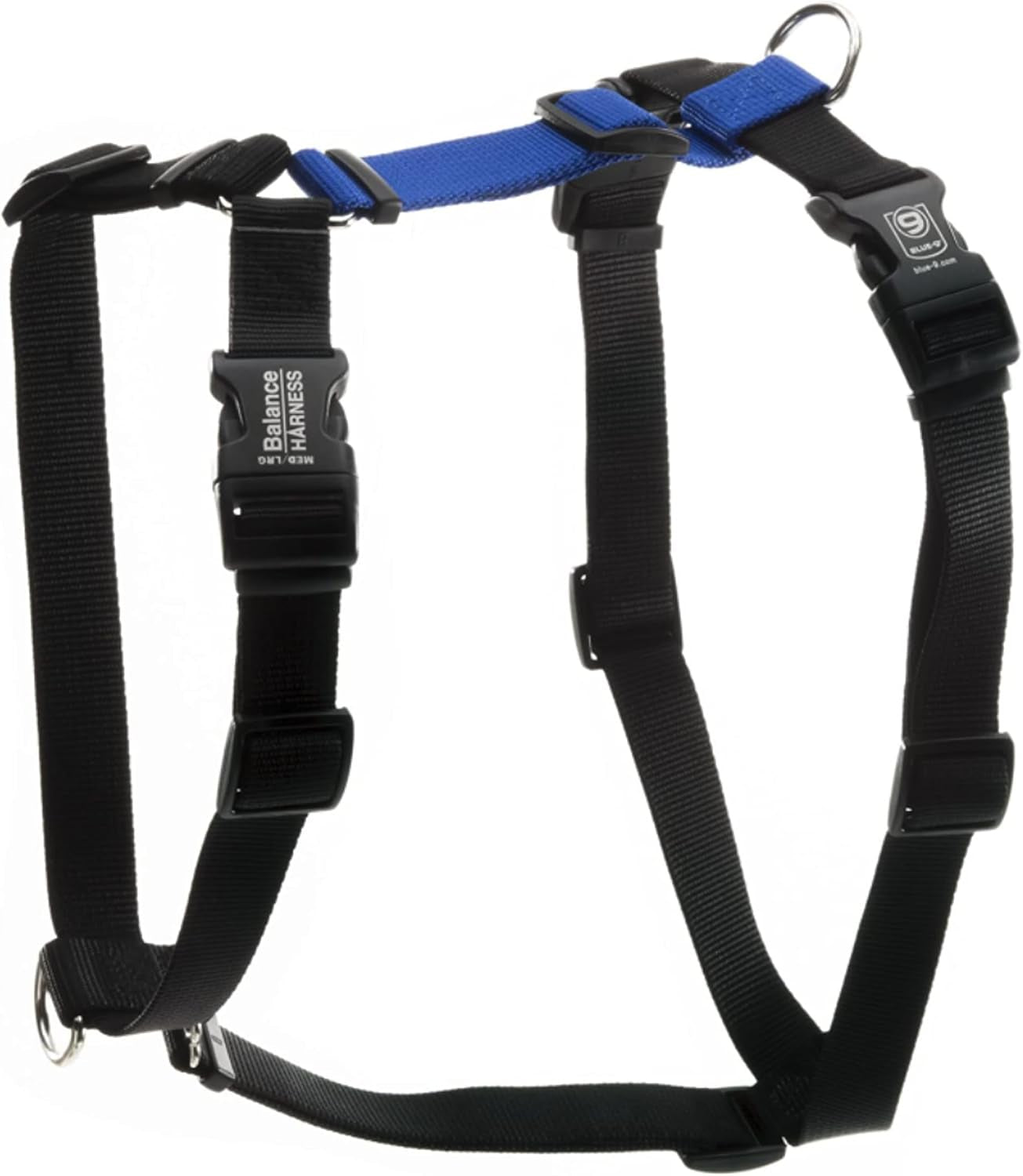 blue-9-buckle-neck-balance-harness-fully-customizable-fit-no-pull-harness-ideal-for-dog-training-and-obedience-made-in-the-usa-sky-blue-medium