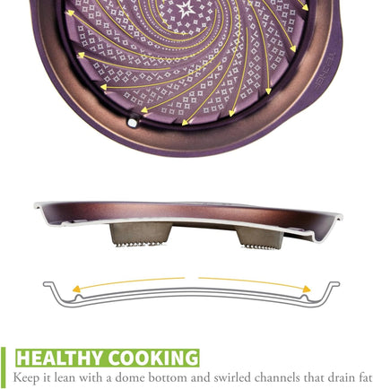 - Korean BBQ Nonstick Grill Pan, KBBQ Grill Pan, Pfoa-Free, Dishwasher Oven Safe, Made in Korea5
