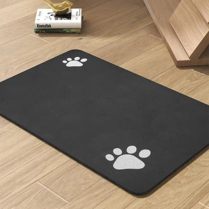 PADOOR Pet Feeding Mat-Absorbent Dog Mat for Food and Water Bowl-No Stains Easy Clean Dog Food Mat-Quick Dry Water Dispenser-Puppy Supplies Accessories12