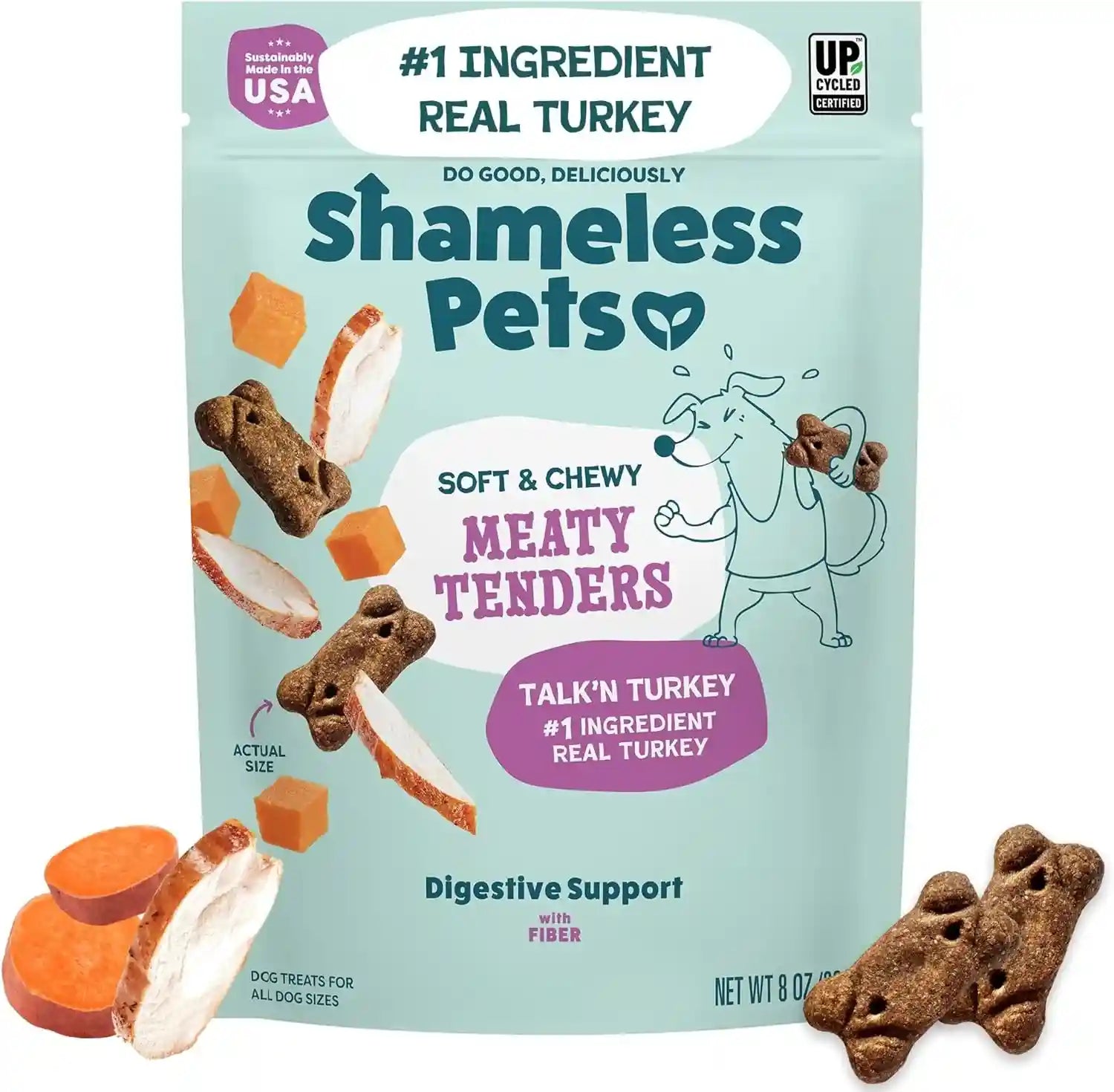 shameless-pets-soft-dog-treats-bacon-me-crazy-meaty-tenders-soft-chewy-treats-for-dogs-real-bacon-1st-ingredient-grain-free-healthy-treats-for-small-medium-large-dogs-8oz