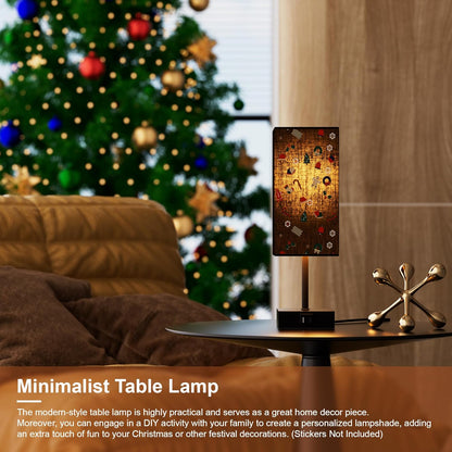 Bedside Table Lamp for Bedroom with 2 USB Ports, 14-Inch, Black | USB A+C Ports, Touch 3-Way Dimmable LED Bulb Included Fabric Lampshade Metal Base Small Nightstand Lamp for Desk Living Room5
