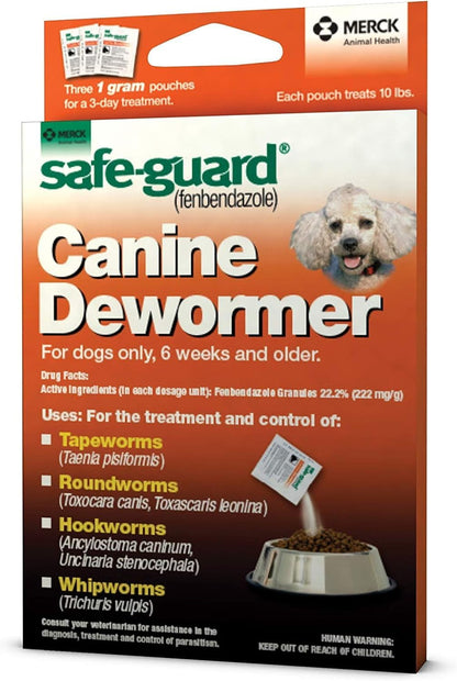 Thepetstop Canine Dewormer 3 Dose X 1 Gram1
