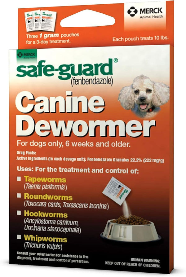 Thepetstop Canine Dewormer 3 Dose X 1 Gram1