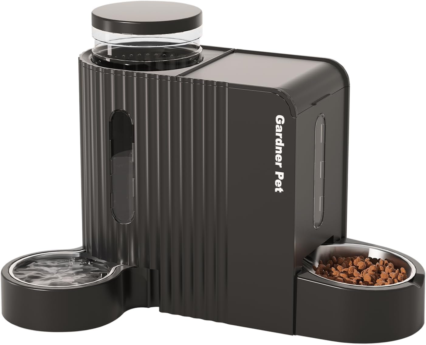 gardner-pet-gravity-automatic-2-in-1-pet-feeder-0-8-gallons-2-cat-feeder-and-water-dispenser-set-100-bpa-free-and-stainless-steel-water-bowl-for-dogs-cats-rabbits-puppies-light-woodgrain